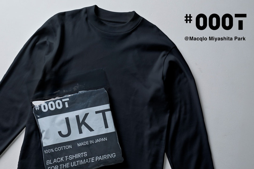 Macqlo 新品　ロンT 黒T専門店「#000T」からオリジナルロンTが登場 - #000T STORE LIMITED
