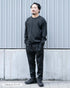 ultimex long sleeve tee + ultimex one tuck tapered easy pants
