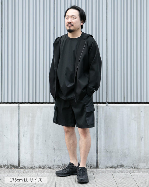 ultimex washable knit zip parka