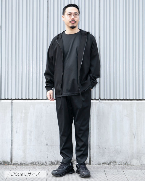 ultimex washable knit zip parka
