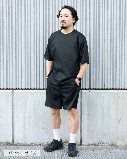 ultimex zip tee + ultimex zip half pants