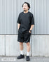 ultimex zip tee + ultimex zip half pants