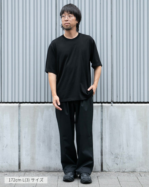 Wool × Lyocell Jersey T-shirt
