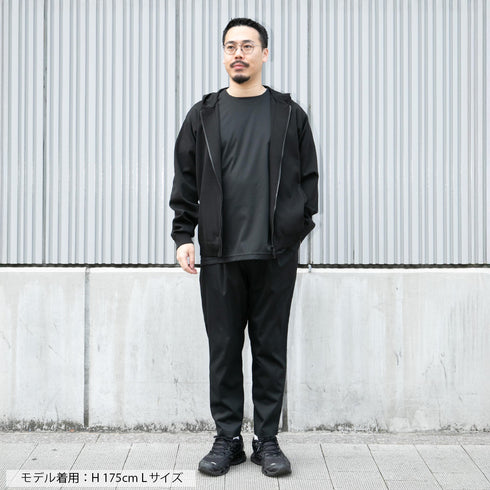 ultimex washable knit zip parka