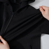 ultimex washable knit zip parka