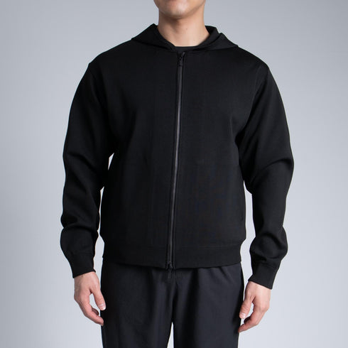 ultimex washable knit zip parka