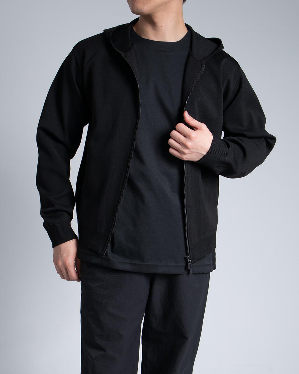 マックロ　Macqlo ultimex washable knit jacket ultimex washable knit zip parka – Macqlo