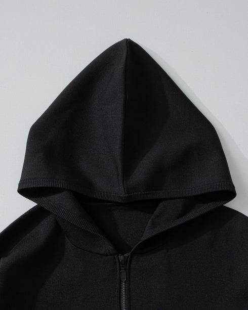 ultimex washable knit zip parka