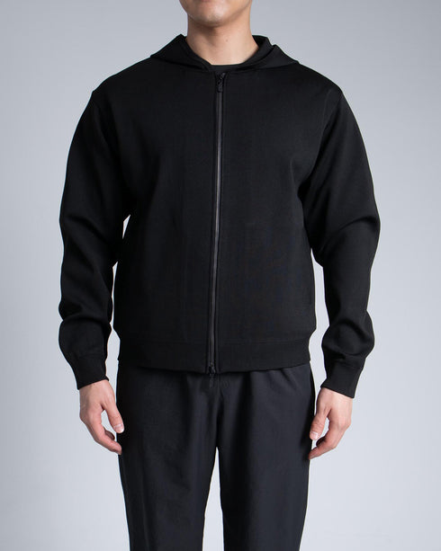 ultimex washable knit zip parka