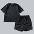 ultimex zip tee + ultimex zip half pants