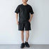ultimex zip tee + ultimex zip half pants