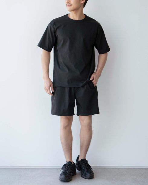 ultimex zip tee + ultimex zip half pants