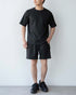 ultimex zip tee + ultimex zip half pants