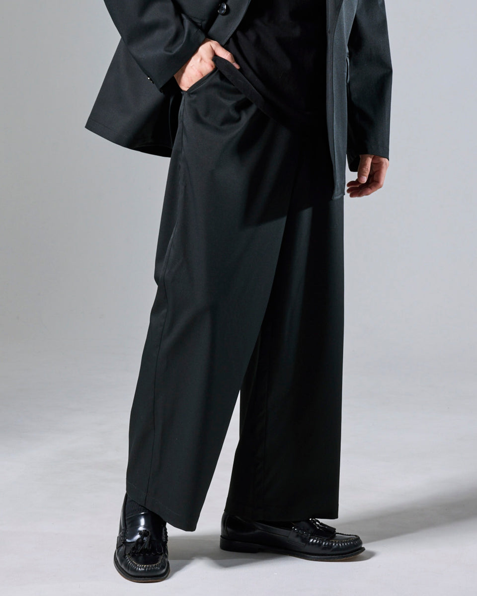 Macqlo × UNIVERSAL OVERALL] ultimex wide easy pants