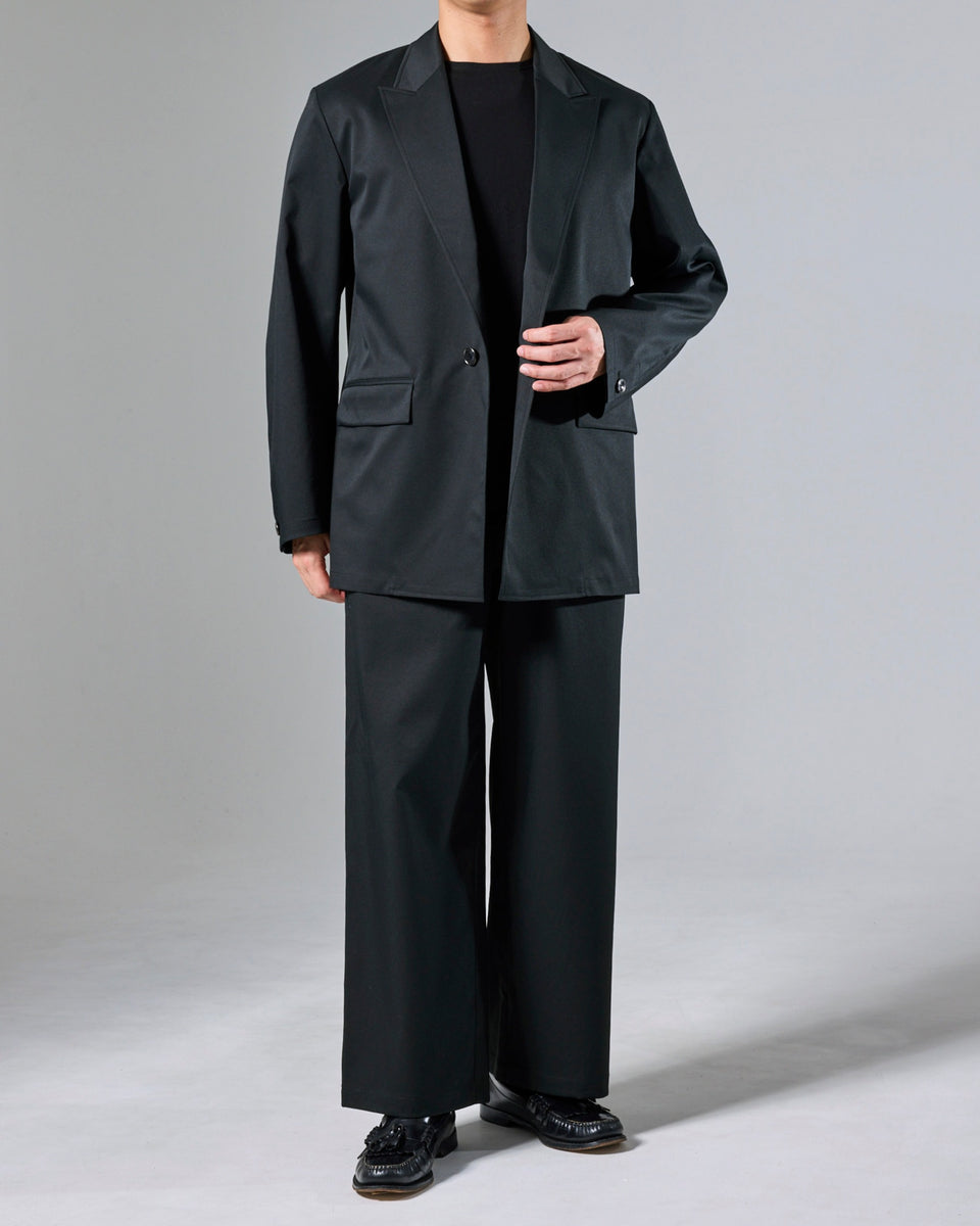 Macqlo × UNIVERSAL OVERALL] ultimex wide easy pants