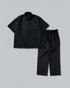 ultimex half sleeve shirt blouson + ultimex wide easy pants