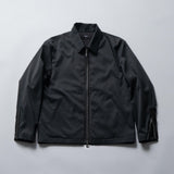 [ultimex × polartec] washable zip half coat
