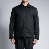 [ultimex × polartec] washable zip half coat