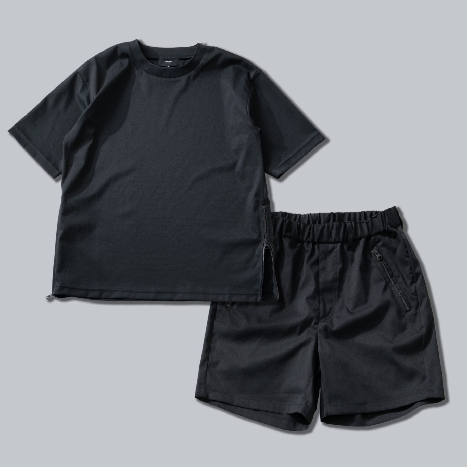 美品Macqlo cool ultimex tuck tapered easy ultimex tee + ultimex