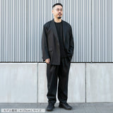 [Macqlo × UNIVERSAL OVERALL] ultimex two tuck tapered easy pants