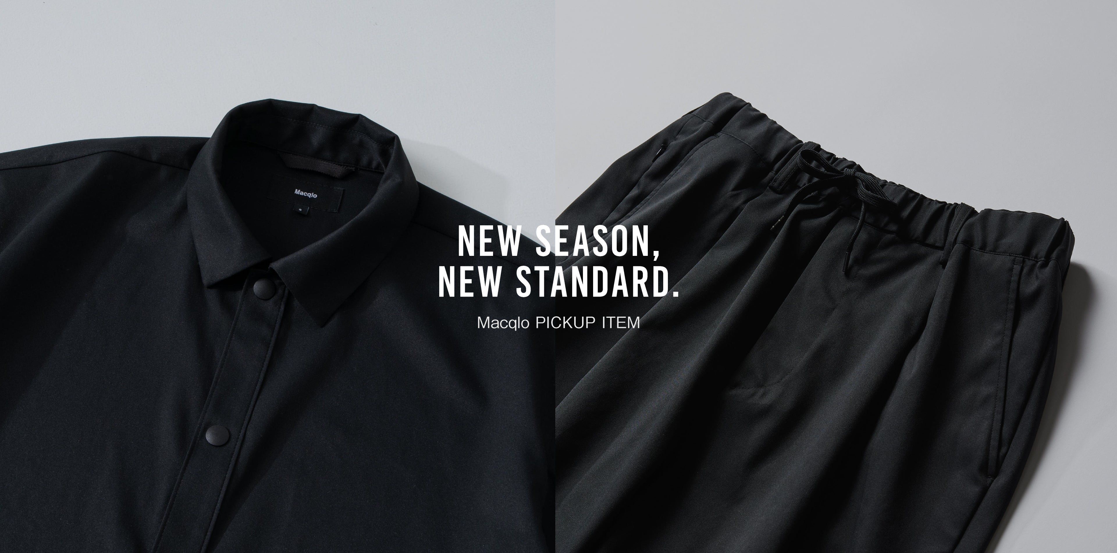 Macqlo [マックロ]｜黒×高機能で、日常を快適に。