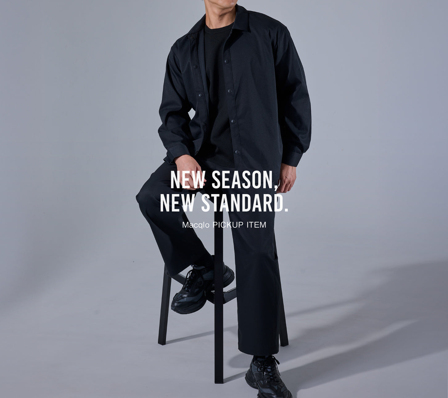 Macqlo マックロ　長袖シャツ S Macqlo マックロ 長袖シャツ S